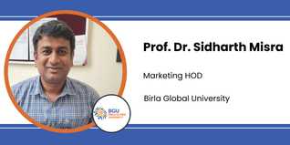 Birla Global University, Marketing HOD: Prof. Dr. Sidharth Misra Interview